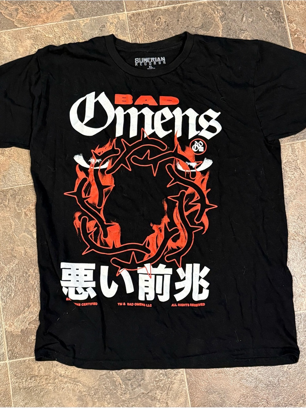 BAD OMENS BAND TEE